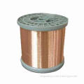 Copper wire, bright and smooth surface